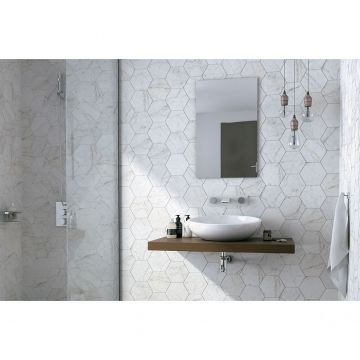 Бордюр Equipe (Эквип) Carrara Pencil Bullnoce 3x15 см (23104)