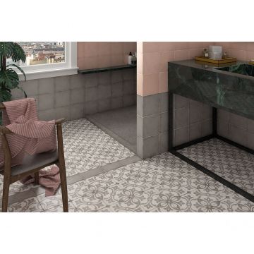 Декор Equipe (Эквип) Art Nouveau Inspire Grey 20x20 см (24415)