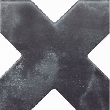 Напольная плитка Cevica (Кевика) Becolors Cross Navy 13,25x13,25 см, CV67378