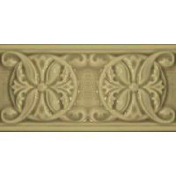 Бордюр Cevica Classic 10 Khaki 7,5x15 см