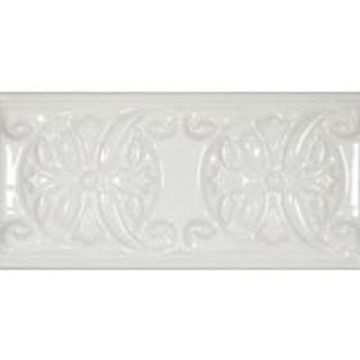 Бордюр Cevica (Кевика) Classic 10 White Zinc 7,5x15 см, CV62764