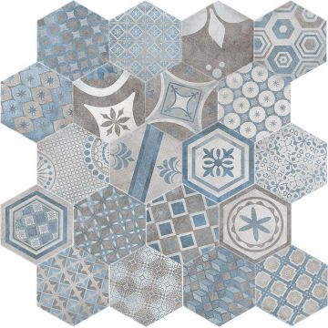 Керамогранит Cir (Кир) New Orleans Esagona French Quarter Bourbon Street 24x27,7 см (56 B), 10496002