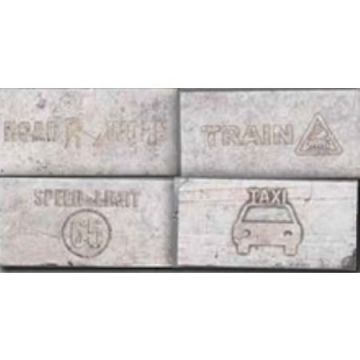 Керамогранит Cir (Кир) New York Road Signs Mix Greenwich Village 10x20 см, 1048424