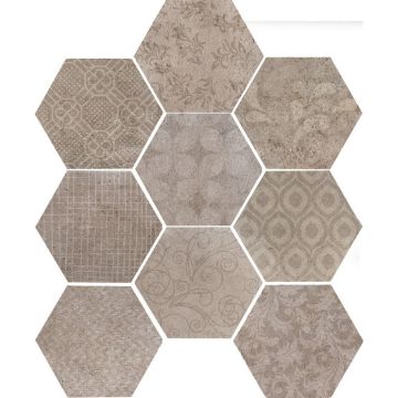 Керамогранит Cir (Кир) Riabita Il - Cotto Esagona Fabric Natural 24x27,7 см (56 B), 10472513