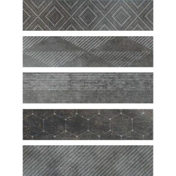 Керамогранит Cir (Кир) Docklands Freeport Mix Black 8,6x35 см, 1047175
