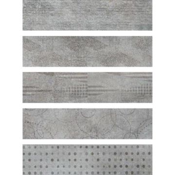 Керамогранит Cir (Кир) Docklands Freeport Mix Grey 8,6x35 см, 1047177