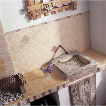 Декор Cir (Кир) Marble Age Ins.S/3 Travertino 10x10 см, 1009718