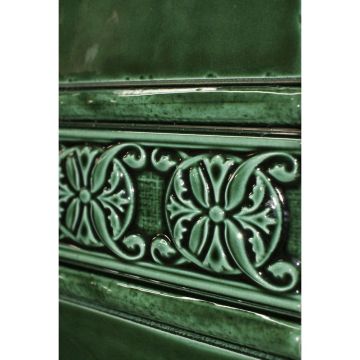 Декор Cobsa (Кобса) Plus Corner Torelo Esmeralda 3x5 см (Craquele), CV62755