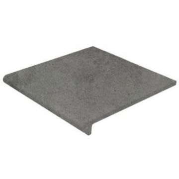 Ступень Gres Aragon (Грес Арагон) Peldano Redondo Urban Grafito Antideslizante 29.7x33 см, 904773