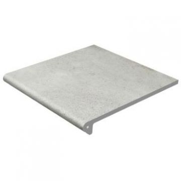 Ступень Gres Aragon (Грес Арагон) Peldano Redondo Urban Gris Antideslizante 29.7x33 см, 904278