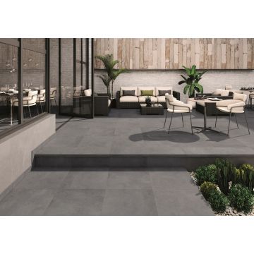 Ступень Gres Aragon (Грес Арагон) Peldano Redondo Urban Caoba Antides 33x29,7 см, 970182