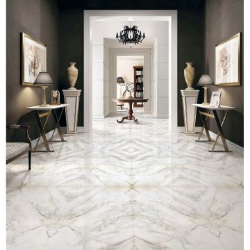 Керамогранит Itaca (Итака) Marmi Di Carara - B Glossy (Bluezone) 60x120 см, глянцевый, ITC76604