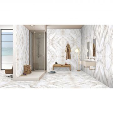 Керамогранит Itaca (Итака) Marmi Di Carara - B Glossy (Bluezone) 60x120 см, глянцевый, ITC76604