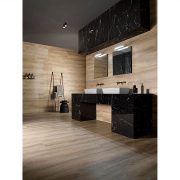 Керамогранит Tagina (Тагина) Marquina Nero Luc/Ret 60x120 см, 123040