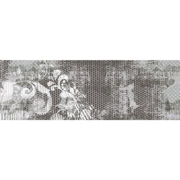 Настенная плитка Gravita (Гравита) Starling ash dec 03 b 30x90 см ректификат матовая, 78801860