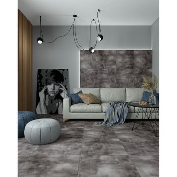 Керамогранит Gravita Underground grey 60x60 см ректиф.Matt