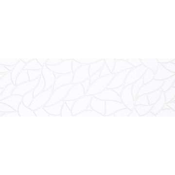 Настенная плитка Gravita (Гравита) Satin white era 30x90 см ректификат матовая, 78801853