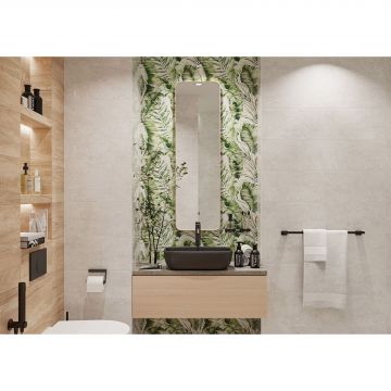 Бордюр Global Tile (Глобал Тайл) Listello GT 50x1,2 см Серебро GTS12500CS
