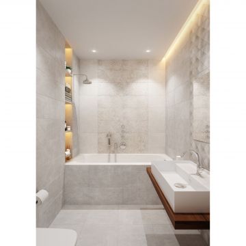 Настенная плитка Global Tile (Глобал Тайл) Loft 50x25 см Серый GT63VG