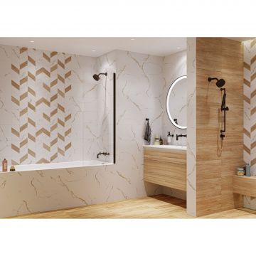 Настенная плитка Global Tile (Глобал Тайл) Marmaris GT 50x25 см Белый GT128VG