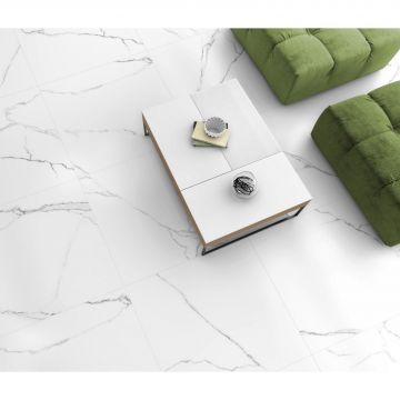 Керамогранит Global Tile (Глобал Тайл) Marmo GT 60x60 см Белый GT60600203MR