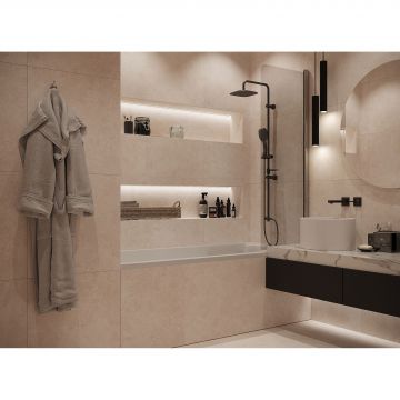 Керамогранит Global Tile (Глобал Тайл) Onda GT 60x60 см Светло-серый GT60600906MR