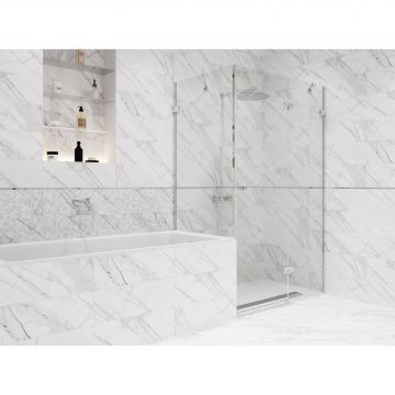 Керамогранит Global Tile (Глобал Тайл) Pulse GT Белый/серый 45x45 см 6246-0037