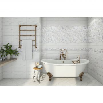 Напольная плитка Global Tile (Глобал Тайл) San Remo 41,8x41,8 см Белый GT11VGN