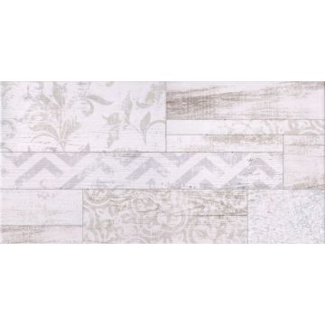 Настенная плитка Global Tile (Глобал Тайл) San Remo 50x25 см Белый GT13VG