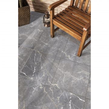 Напольная плитка Global Tile (Глобал Тайл) Skald GT 40x40 см Серый 3SK0022
