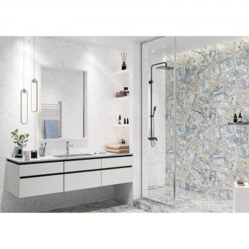 Настенная плитка Global Tile (Глобал Тайл) Solo GT 50x25 см Синий GT94VG