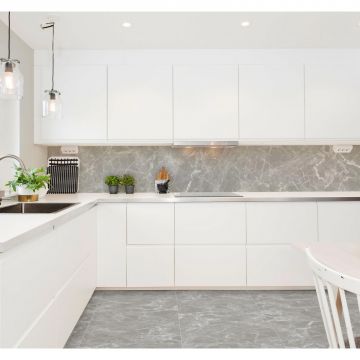 Керамогранит Global Tile (Глобал Тайл) Solo GT/MR 60x60 см Серый GT60601301MR