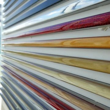 Бордюр Global Tile (Глобал Тайл) Steel 90x1,2 см Золотой 5011290В