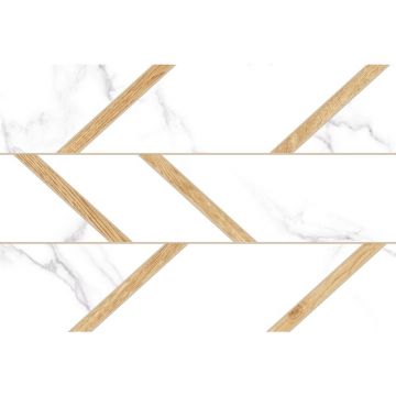 Настенная плитка Global Tile (Глобал Тайл) Vega GT 40x27 см Белый 9VG0105TG