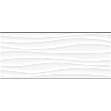 Настенная плитка Global Tile (Глобал Тайл) White Planet GT 60x25 см Белый 10100001346
