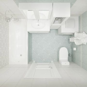 Настенная плитка Global Tile (Глобал Тайл) Adele 40x27 см Голубой 9AW0648M