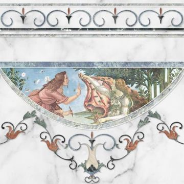 Декор Europa Ceramica (Европа Керамика) Dec Cenefa Louvre A 45х45 см