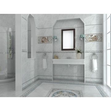 Бордюр Europa Ceramica (Европа Керамика) Zoc Aragon Calacatta 20х30 см