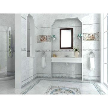 Бордюр Europa Ceramica Zocalo Calacatta 20х30 см