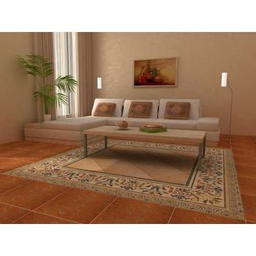 Бордюр Europa Ceramica (Европа Керамика) Cen Losanga Roma Gris 22,5х45 см