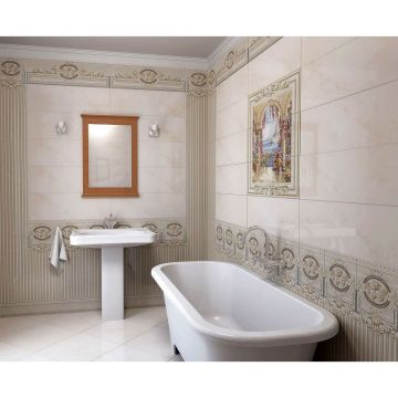 Декор Europa Ceramica (Европа Керамика) Dec Acuarela Esquina 22,5х22,5 см