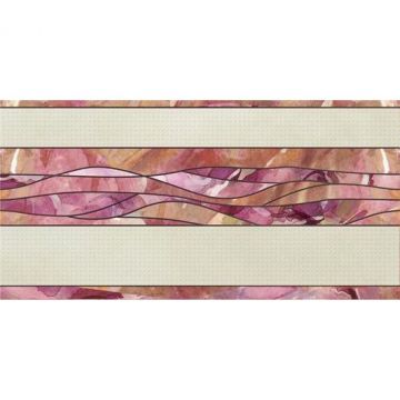 Декор Europa Ceramica (Европа Керамика) Dec Acuarela Losanga 22,5х45 см