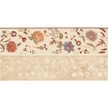 Бордюр Europa Ceramica (Европа Керамика) Cnf Losanga Spring 22,5х45 см