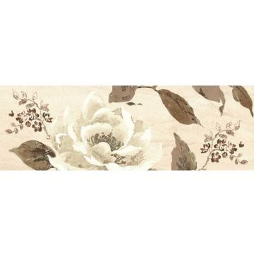 Плитка настенная Belleza (Беллеза) Даф бежевая с рисунком 20х60 см (00-00-5-17-10-11-643)
