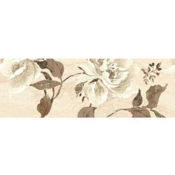 Плитка настенная Belleza (Беллеза) Даф бежевая с рисунком 20х60 см (00-00-5-17-10-11-645)