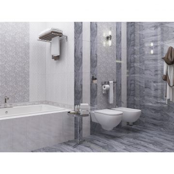 Бордюр Belleza Даф серый 5х60 см (05-01-1-58-03-06-646-0)