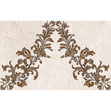 Декор Belleza (Беллеза) Калинка коричневый 25х40 см (04-01-1-09-03-15-650-0)