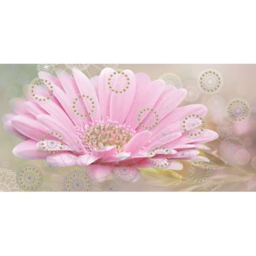 Декор Belleza (Беллеза) Мечта песочный цветок 20х40 см (04-01-1-08-05-23-370-1)