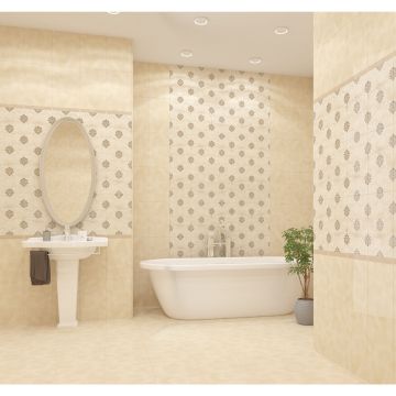 Бордюр Belleza Мия бежевый 4х25 см (05-01-1-43-03-11-1104-0)