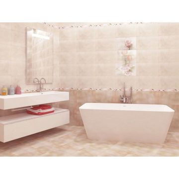 Бордюр Belleza Розовый свет 4х40 см (05-01-1-46-03-41-359-0)